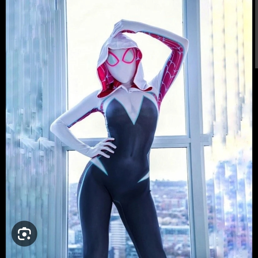 Ladies Spider Gwen Costume Sz Medium